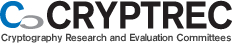 CRYPTREC / NISC logo
